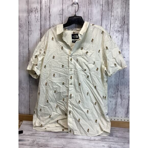 Preppy Streetwear Coquette Utility The North Face Men's Short Sleeve Shirt XL - Picture 1 of 6